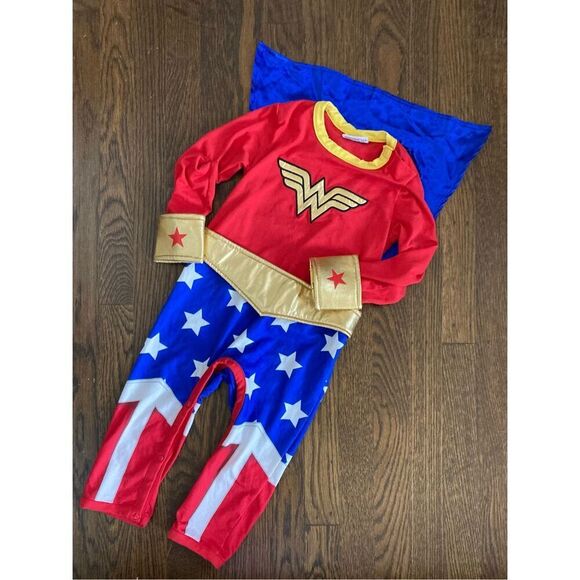 Wonder Woman Infant Baby 1-2 Years Halloween Costume - Picture 2 of 4